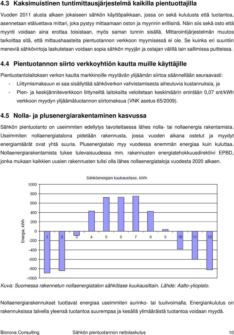 Mittarointijärjestelmän muutos tarkoittaa sitä, että mittaushaasteita pientuotannon verkkoon myymisessä ei ole.