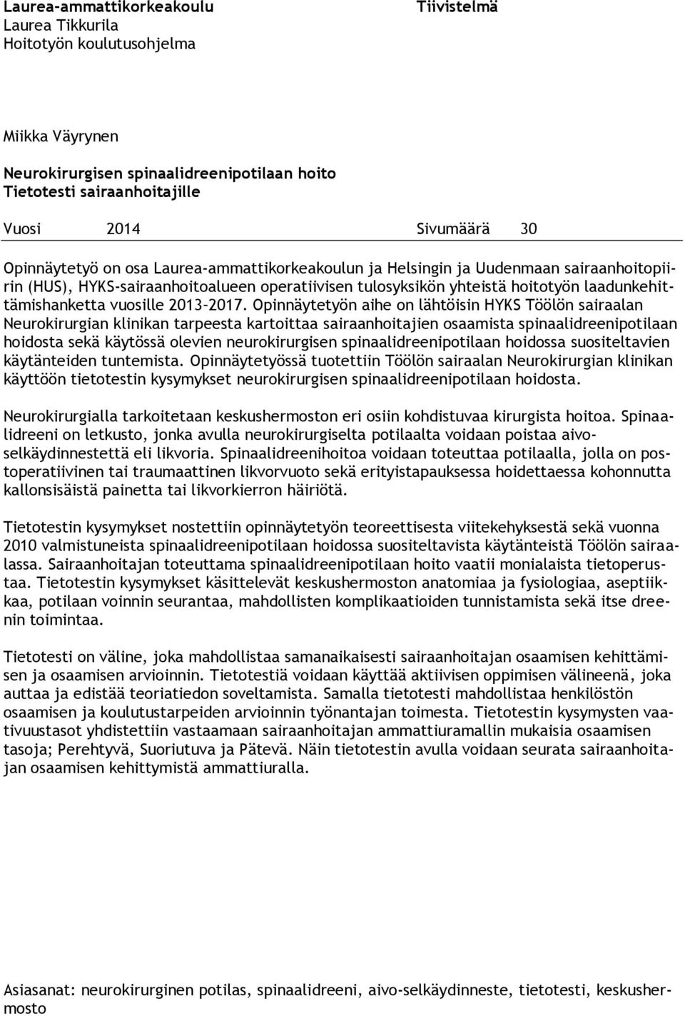 vuosille 2013 2017.