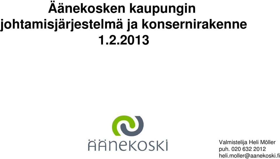 konsernirakenne 1.2.