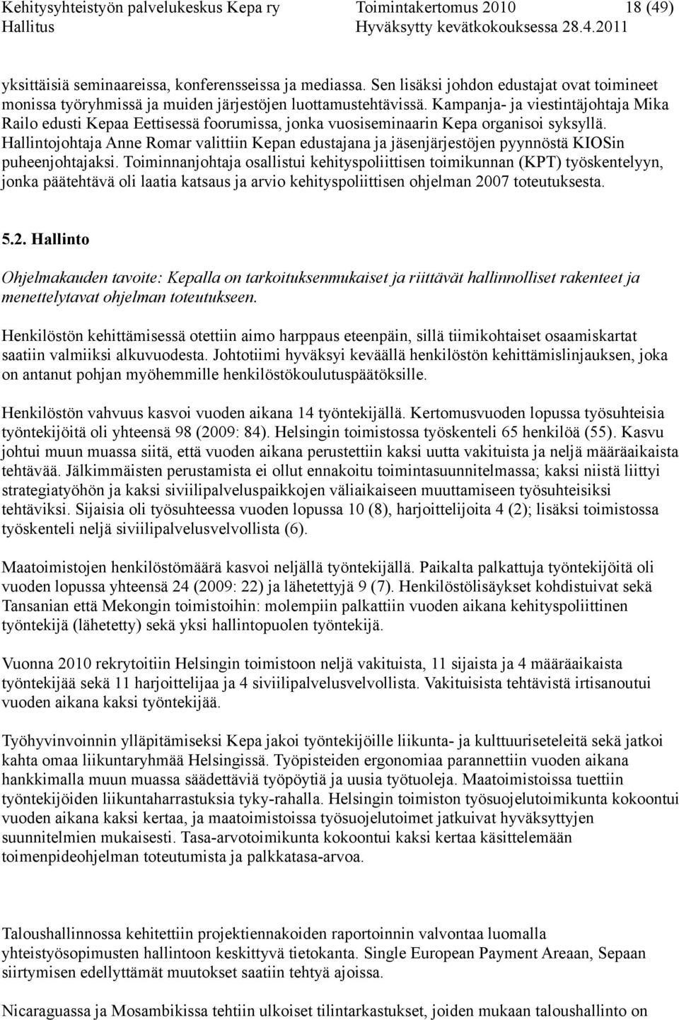 Kampanja- ja viestintäjohtaja Mika Railo edusti Kepaa Eettisessä foorumissa, jonka vuosiseminaarin Kepa organisoi syksyllä.