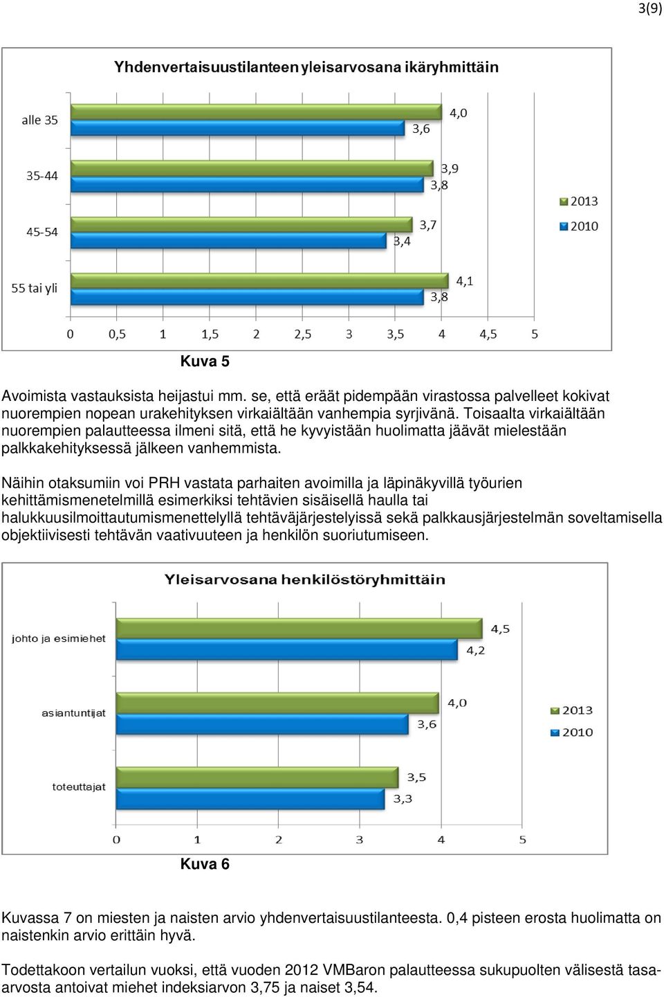 Näihin otaksumiin voi PRH vastata parhaiten avoimilla ja läpinäkyvillä työurien kehittämismenetelmillä esimerkiksi tehtävien sisäisellä haulla tai halukkuusilmoittautumismenettelyllä