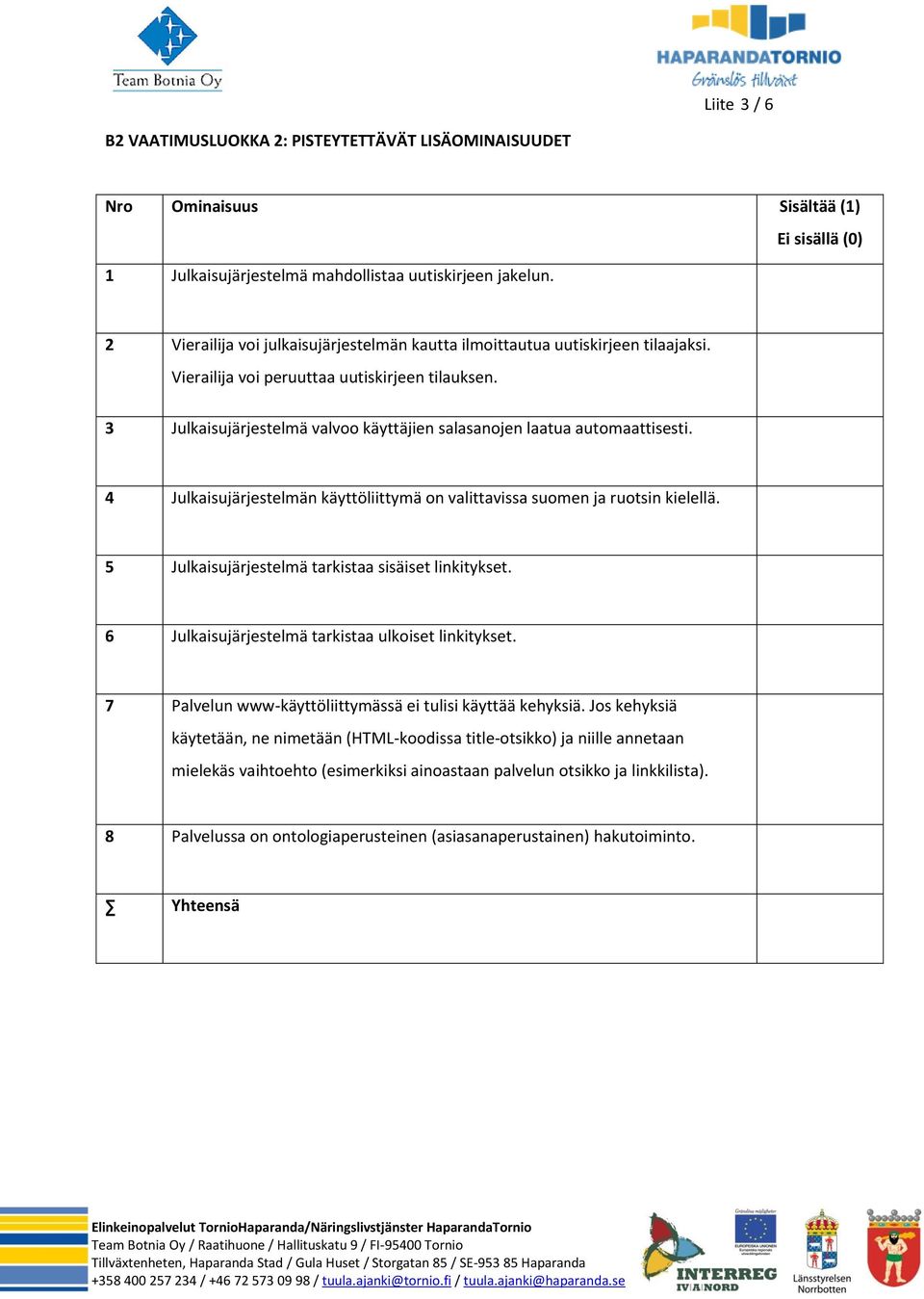 3 Julkaisujärjestelmä valvoo käyttäjien salasanojen laatua automaattisesti. 4 Julkaisujärjestelmän käyttöliittymä on valittavissa suomen ja ruotsin kielellä.