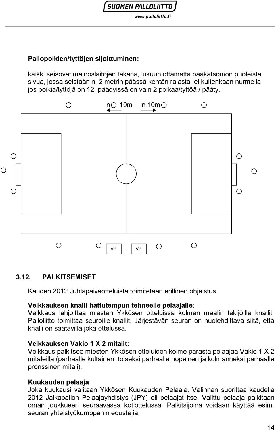 Veikkauksen knalli hattutempun tehneelle pelaajalle: Veikkaus lahjoittaa miesten Ykkösen otteluissa kolmen maalin tekijöille knallit. Palloliitto toimittaa seuroille knallit.