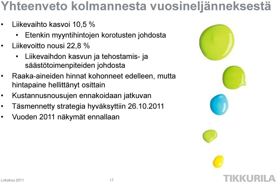 Raaka-aineiden hinnat kohonneet edelleen, mutta hintapaine hellittänyt osittain Kustannusnousujen