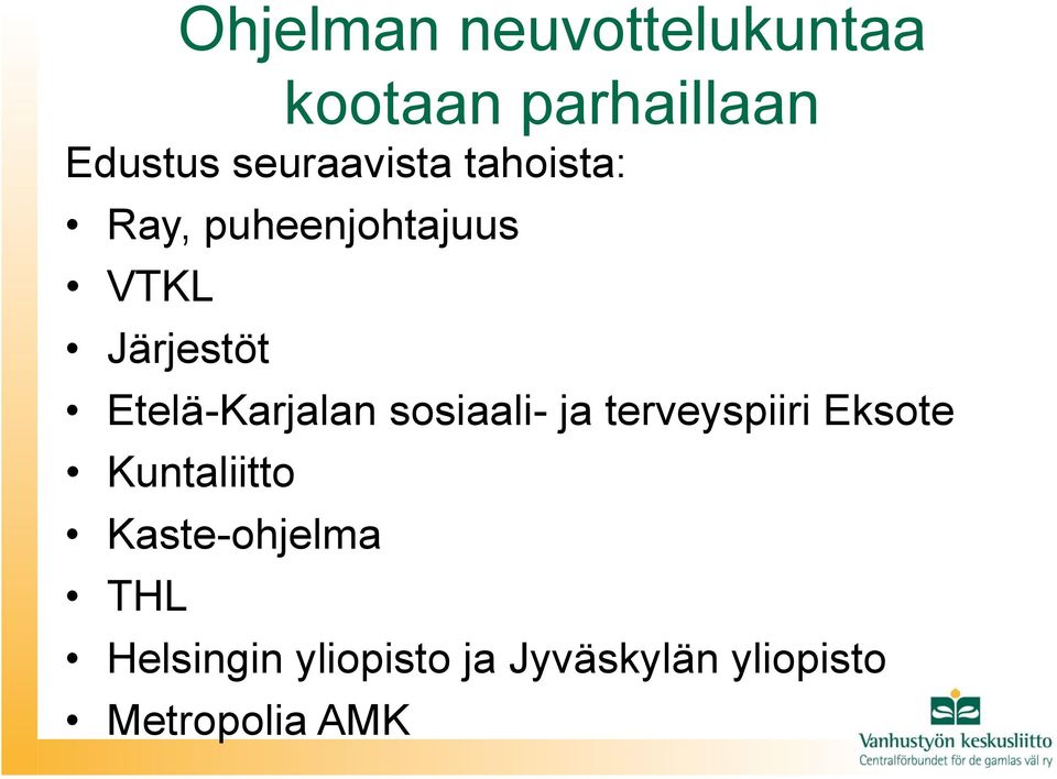 Etelä-Karjalan sosiaali- ja terveyspiiri Eksote Kuntaliitto