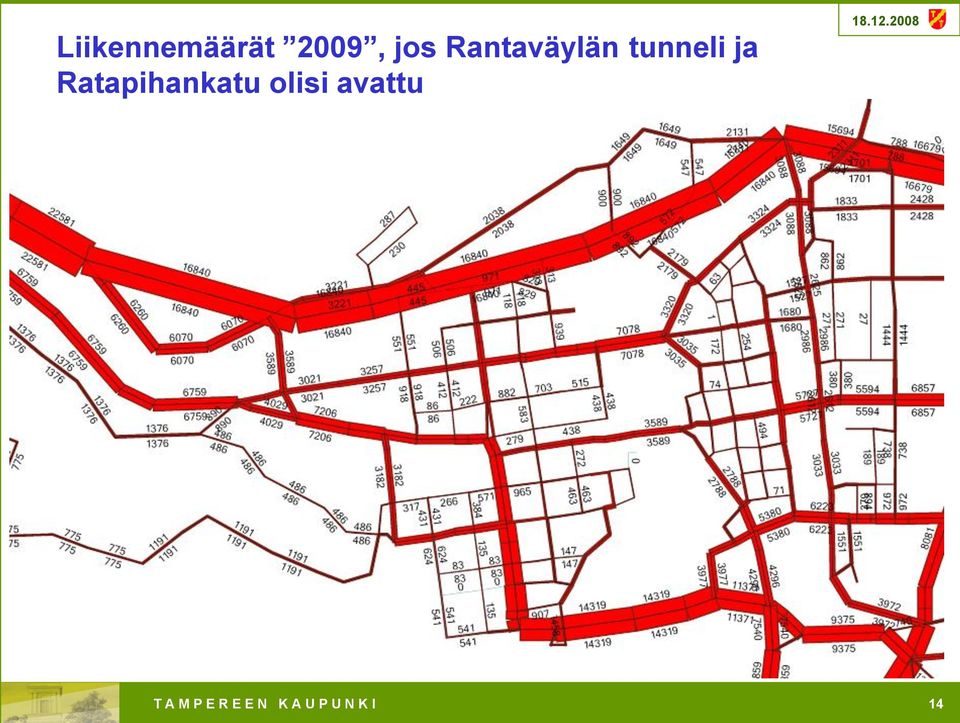 Ratapihankatu olisi avattu