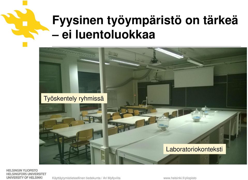 luentoluokkaa