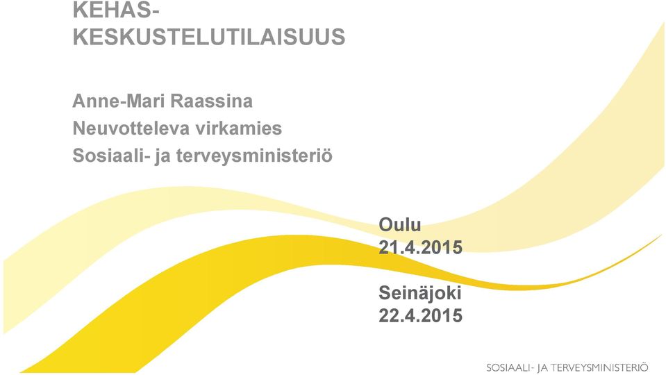 virkamies Sosiaali- ja