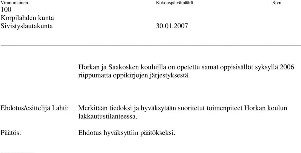 järjestyksestä.