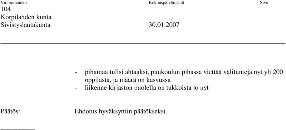 200 oppilasta, ja määrä on kasvussa - liikenne kirjaston