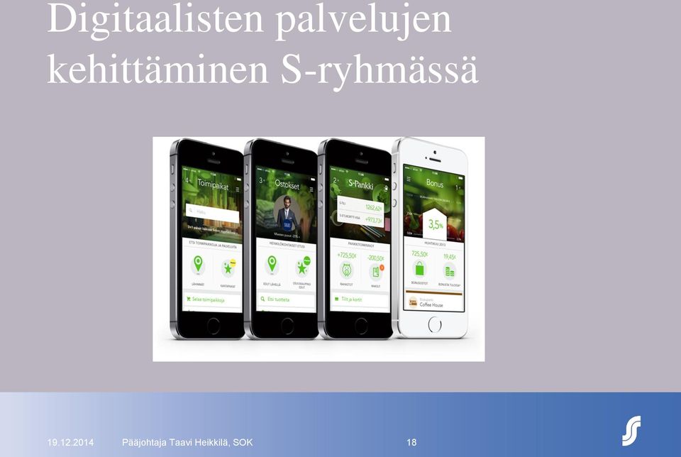 S-ryhmässä 19.12.