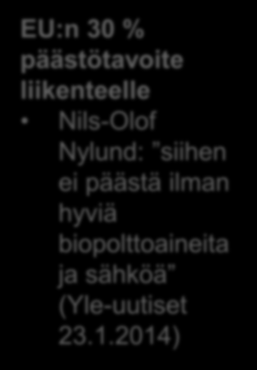 Ajoneuvokehitys on helppoa, mutta Innovaatiopolitiikalle on vielä sijaa Varmistetaan, että kokeiluilla testataan tekniikan lisäksi biopolttoaineiden ja sähköautojen kohtaamia nykyjärjestelmän