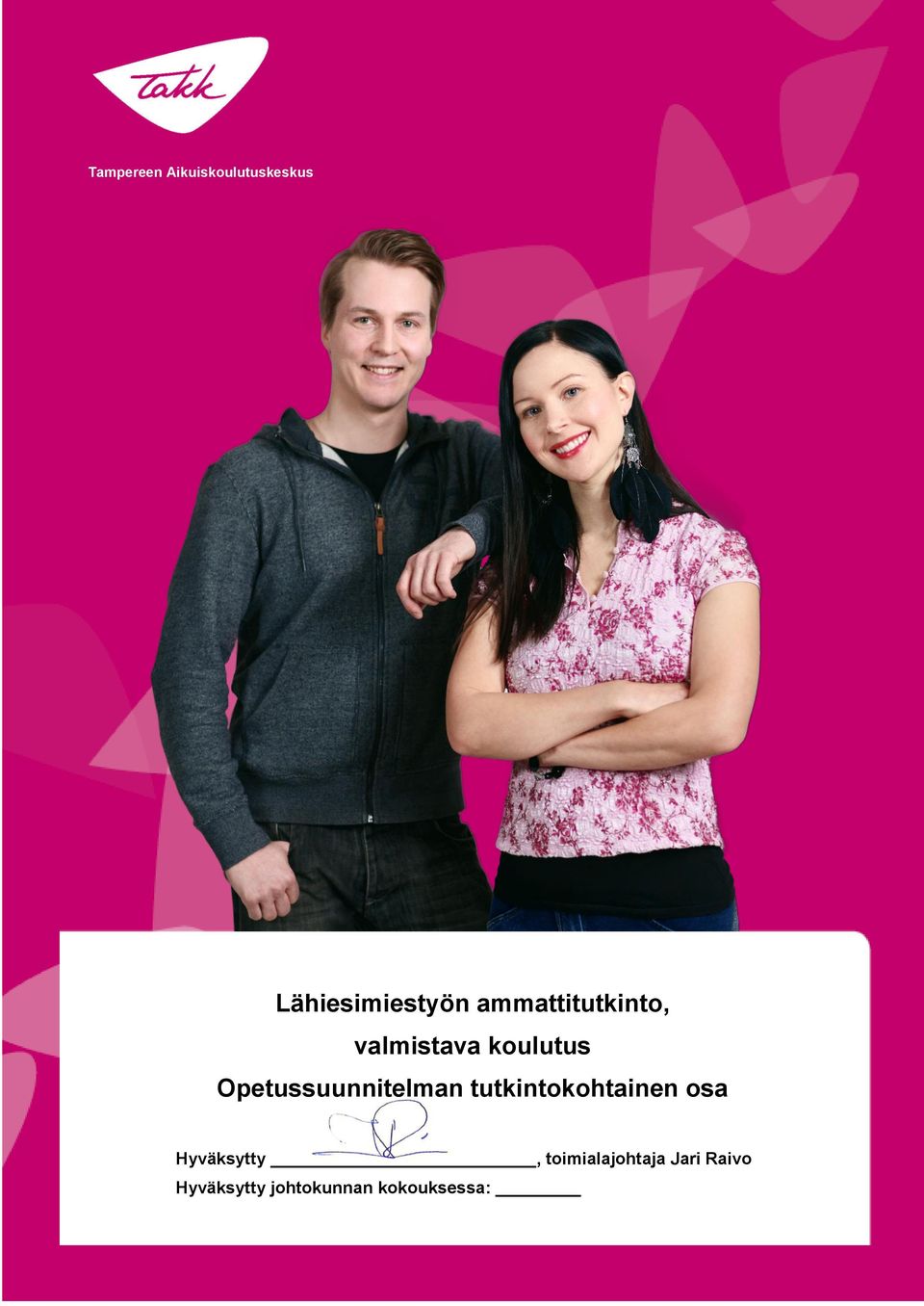 Opetussuunnitelman tutkintokohtainen osa