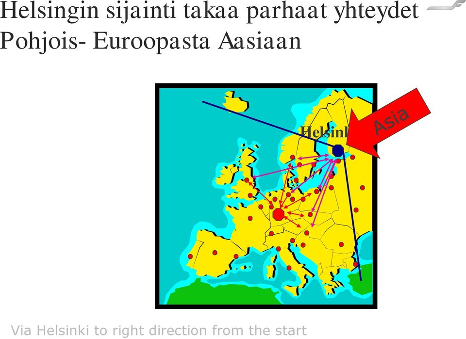 Euroopasta Aasiaan Helsinki Via