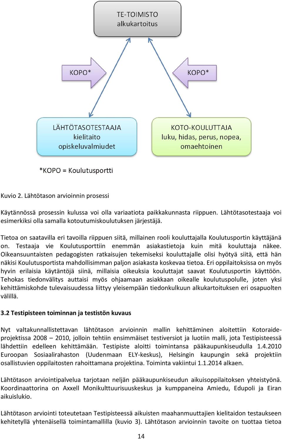 Oikeansuuntaisten pedagogisten ratkaisujen tekemiseksi kouluttajalle olisi hyötyä siitä, että hän näkisi Koulutusportista mahdollisimman paljon asiakasta koskevaa tietoa.