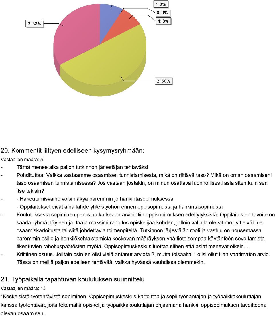 taso? Mikä on oman osaamiseni taso osaamisen tunnistamisessa? Jos vastaan jostakin, on minun osattava luonnollisesti asia siten kuin sen itse tekisin?