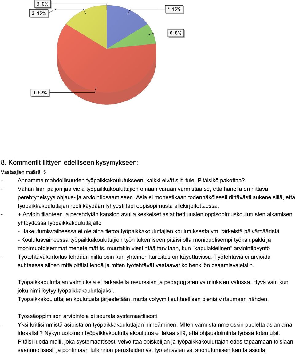 Asia ei monestikaan todennäköisesti riittävästi aukene sillä, että työpaikkakouluttajan rooli käydään lyhyesti läpi oppisopimusta allekirjoitettaessa.