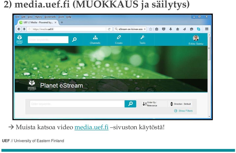 säilytys) Muista