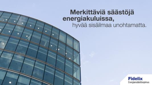 Palvelumme Kiinteistöissä on valtava energiasäästöpotentiaali, erityisesti sähkön, lämmitysenergian ja käyttöveden kulutuksessa.