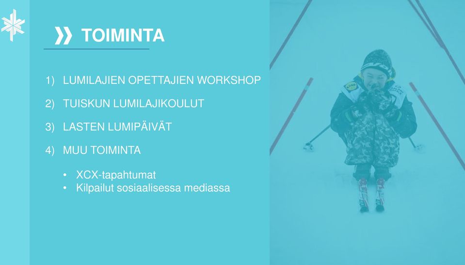 LASTEN LUMIPÄIVÄT 4) MUU TOIMINTA