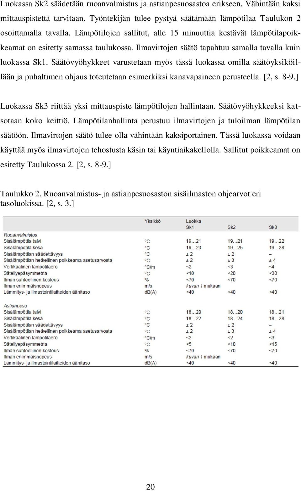 Säätövyöhykkeet varustetaan myös tässä luokassa omilla säätöyksiköillään ja puhaltimen ohjaus toteutetaan esimerkiksi kanavapaineen perusteella. [2, s. 8-9.