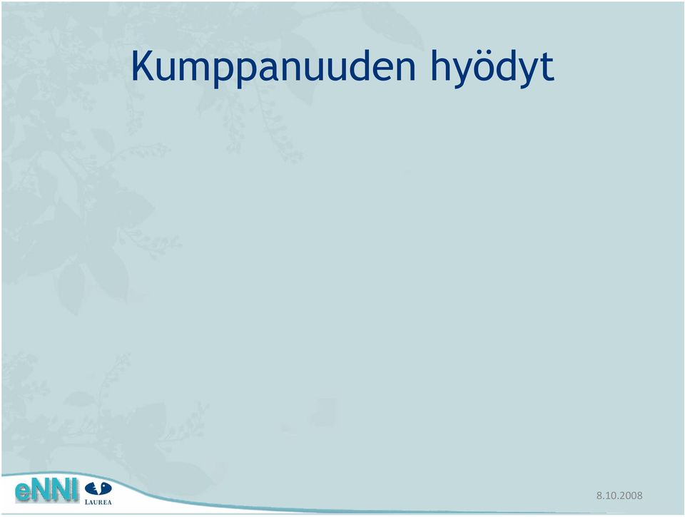 sekä opettajat saavat kokemusta aidosta kehittämisprosessista. Kumppanuuden syntymiselle voi olla yhtä tärkeää myös yhteisen tekemisen epäonnistuminen kuin onnistuminenkin.