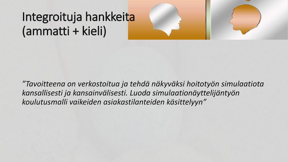 kansallisesti ja kansainvälisesti.