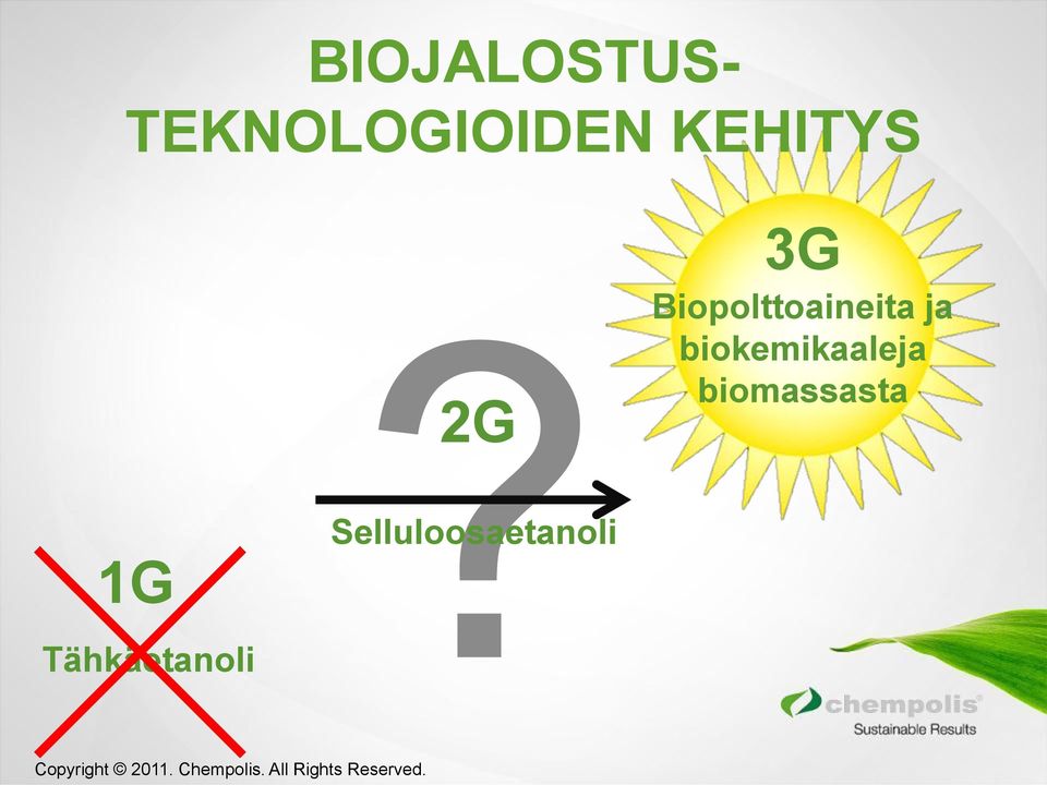 ja biokemikaaleja biomassasta