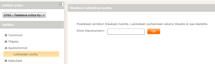 Toukokuu 2016 89 (95) Varastojen ylläpitonäytöllä on nähtävissä seuraavat kentät: Varastotunnus Varaston tunnus, joka voi olla enintään 10 merkkiä pitkä. Varasto Varaston nimi.