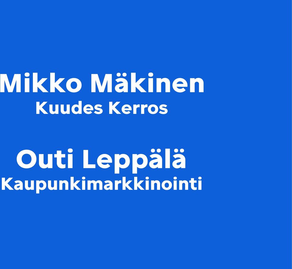 Outi Leppälä