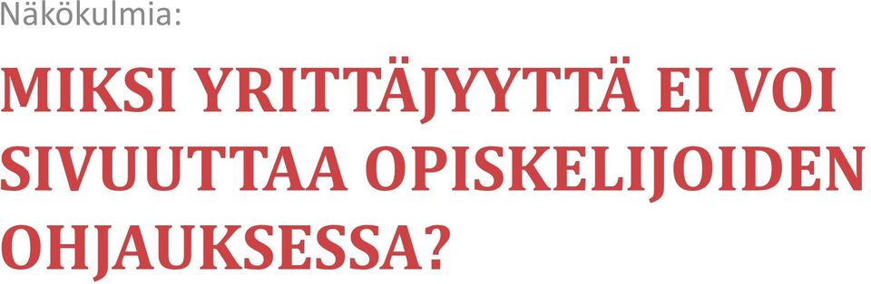 VOI SIVUUTTAA