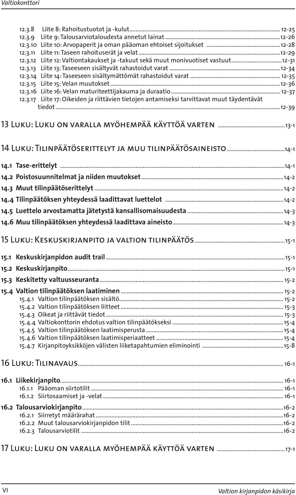 .. 12-35 12.3.15 Liite 15: Velan muutokset...12-36 12.3.16 Liite 16: Velan maturiteettijakauma ja duraatio... 12-37 12.3.17 Liite 17: Oikeiden ja riittävien tietojen antamiseksi tarvittavat muut täydentävät tiedot.