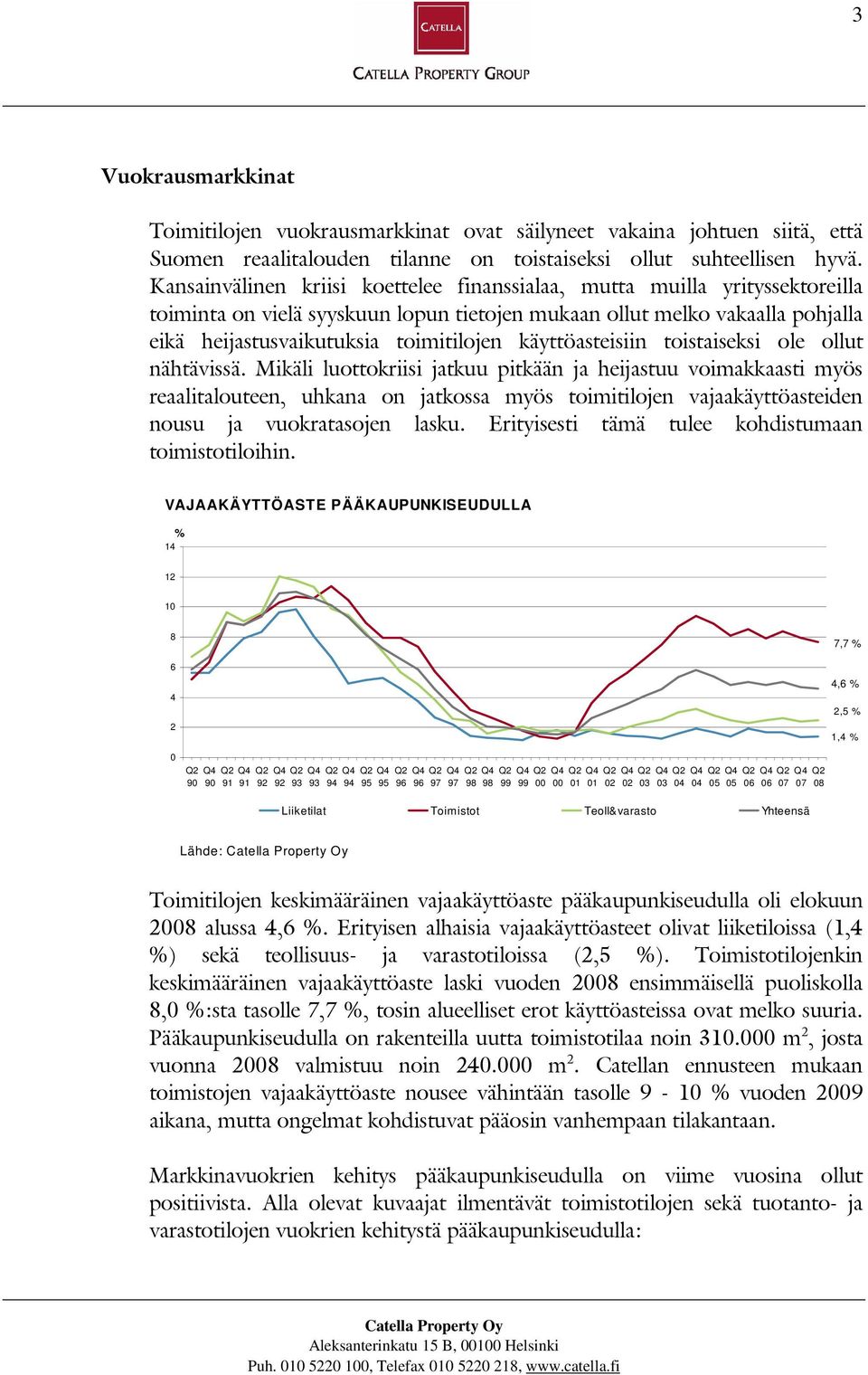 käyttöasteisiin toistaiseksi ole ollut nähtävissä.