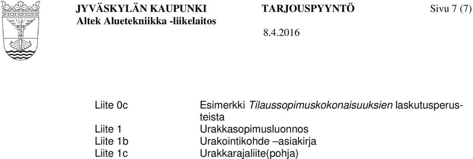 Tilaussopimuskokonaisuuksien laskutusperusteista