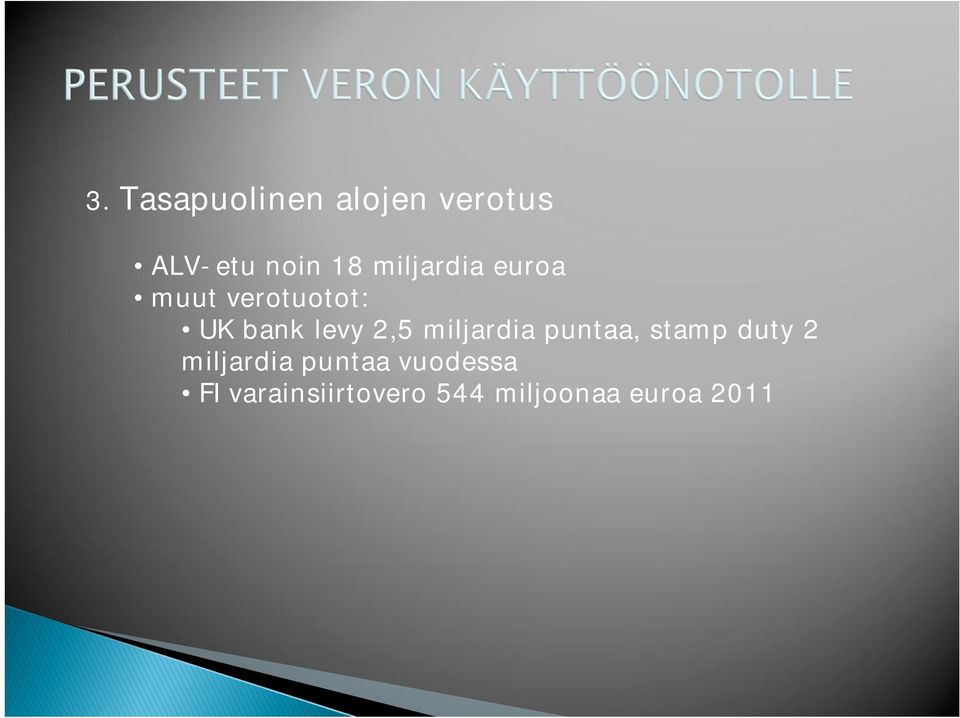 miljardia puntaa, stamp duty 2 miljardia puntaa