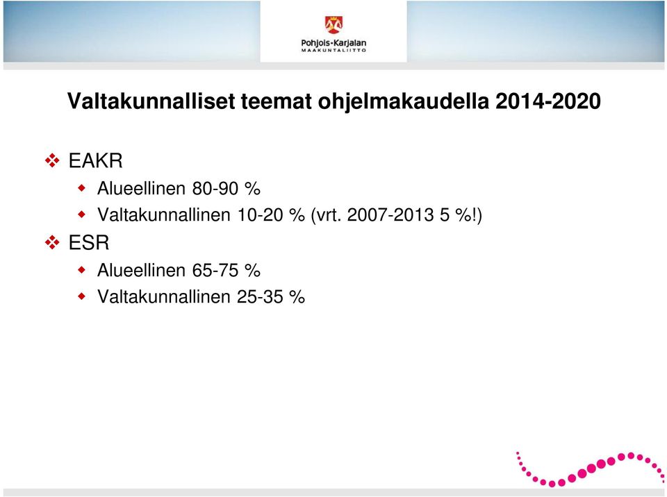 Valtakunnallinen 10-20 % (vrt.