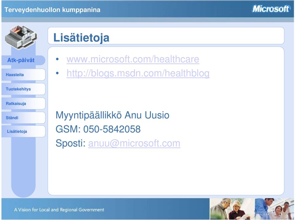 com/healthblog Myyntipäällikkö