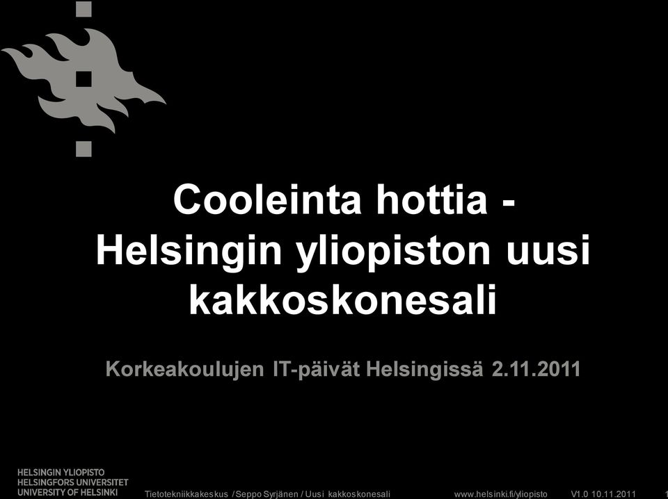 Helsingissä 2.11.