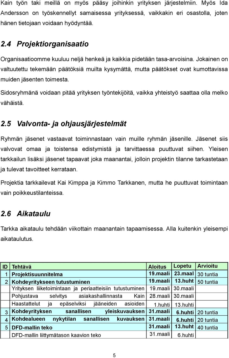 Jokainen on valtuutettu tekemään päätöksiä muilta kysymättä, mutta päätökset ovat kumottavissa muiden jäsenten toimesta.