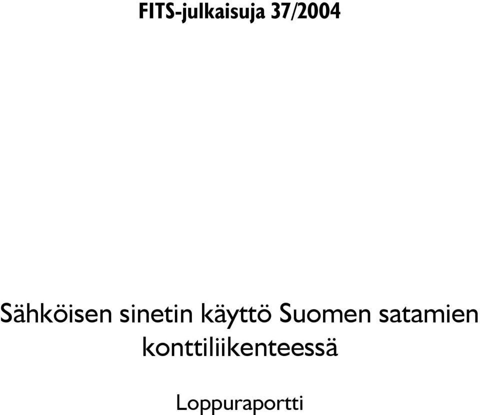 Suomen satamien