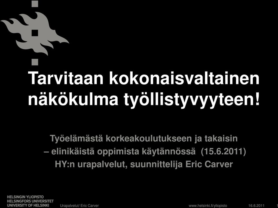 oppimista käytännössä (15.6.