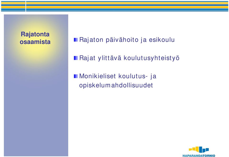 ylittävä koulutusyhteistyö