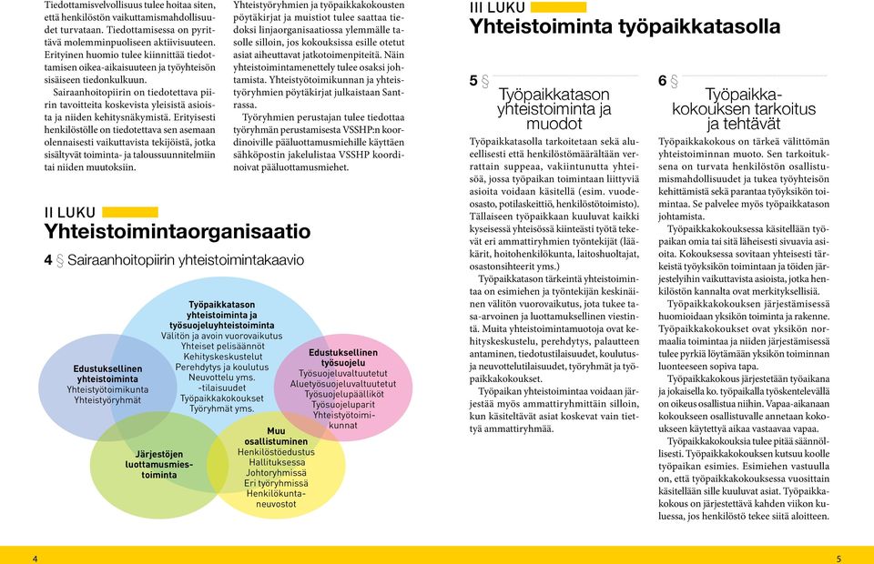 Sairaanhoitopiirin on tiedotettava piirin tavoitteita koskevista yleisistä asioista ja niiden kehitysnäkymistä.