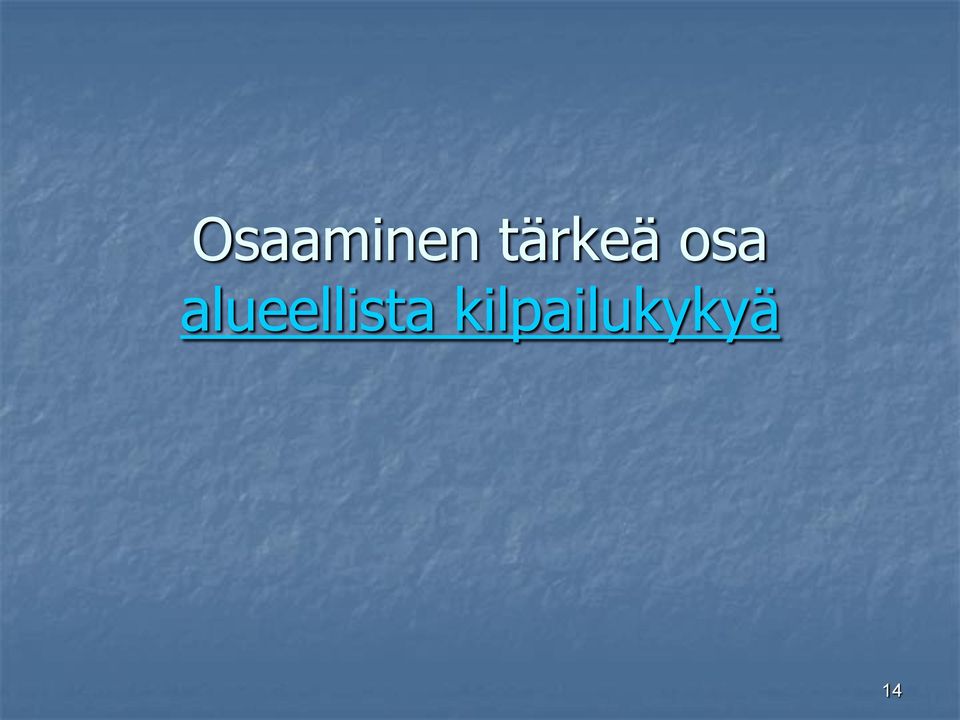 alueellista