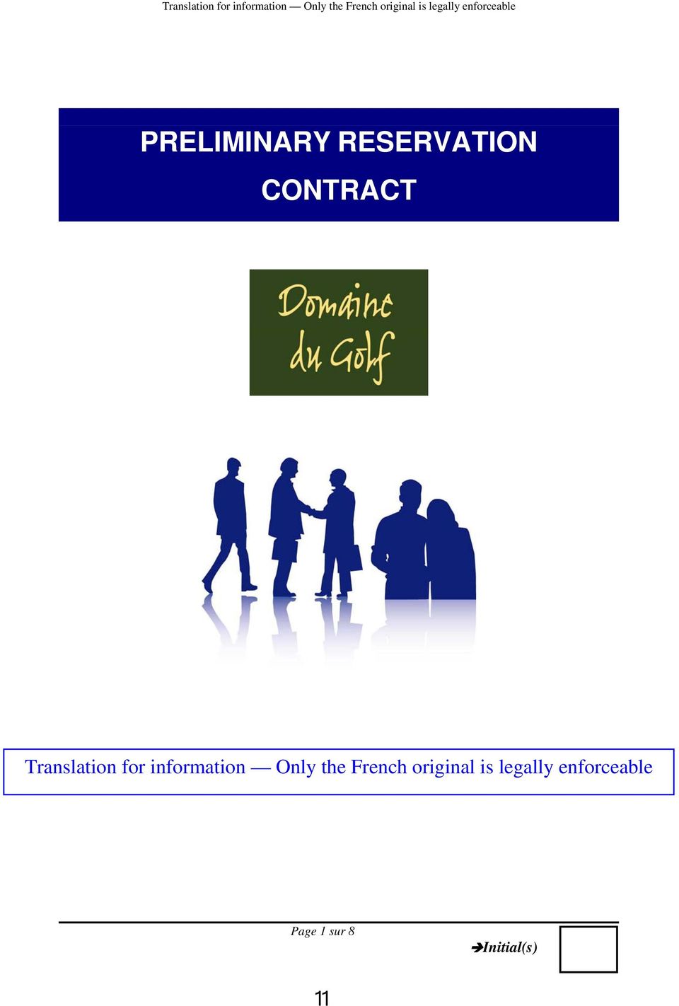 CONTRACT  is legally enforceable Page 1 sur 8