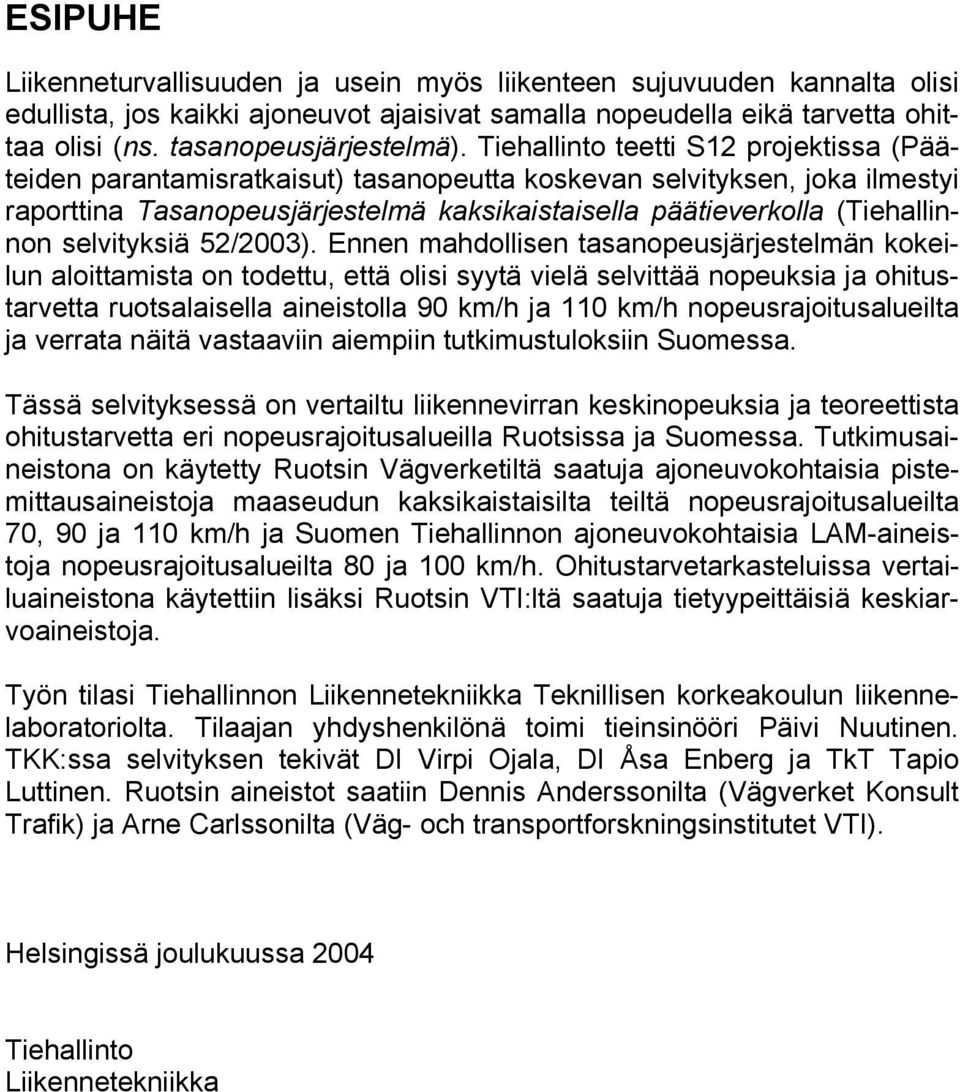 selvityksiä 52/23).