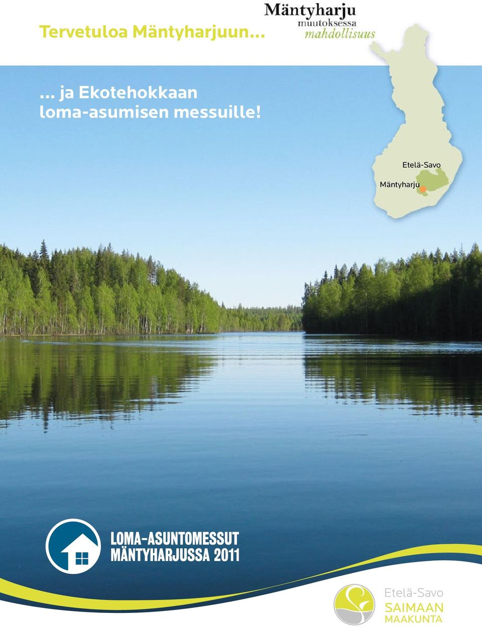 1200 km², josta vesistöä 230 km² Asukkaita noin 6 500 Loma-asuntoja noin 5