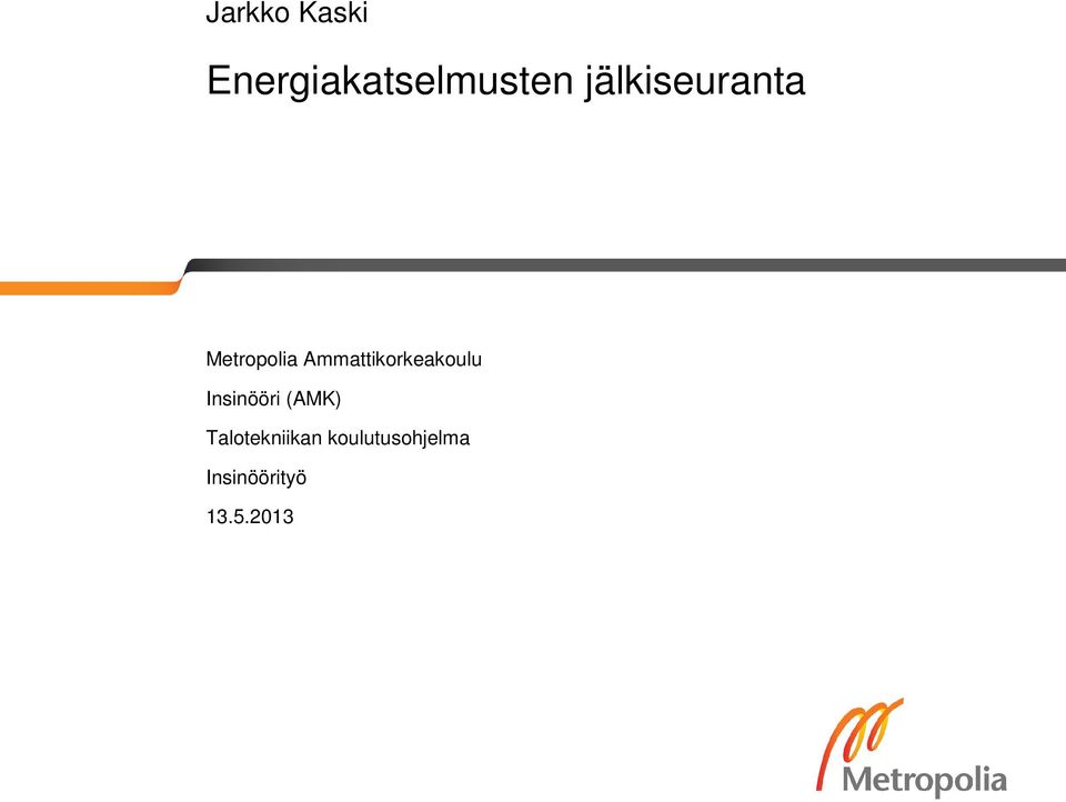 Ammattikorkeakoulu Insinööri (AMK)