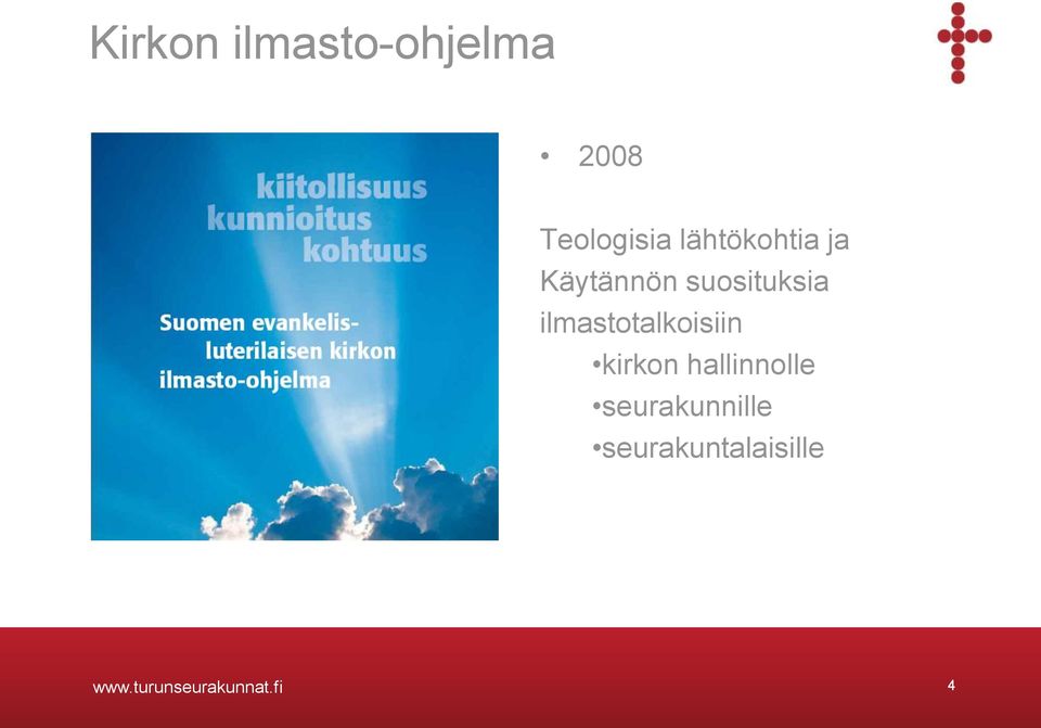 suosituksia ilmastotalkoisiin kirkon