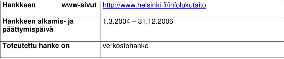 fi/infolukutaito Hankkeen alkamis-